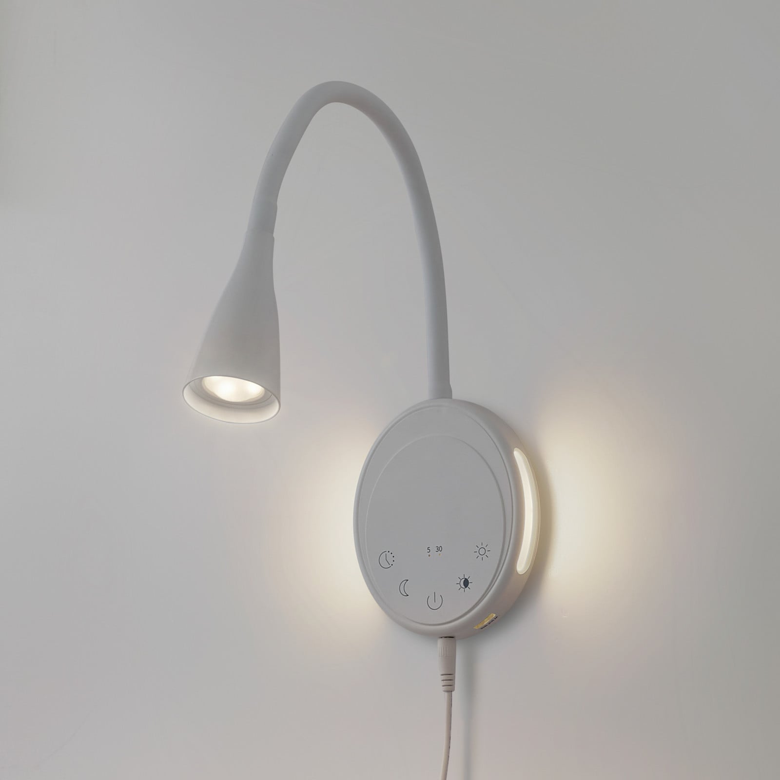 Zayna LED-lukuvalaisin, CCT, valkoinen