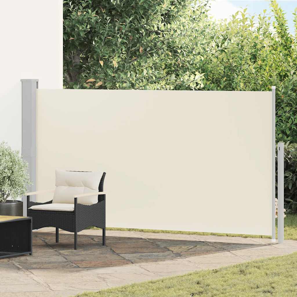 vidaXL Sivumarkiisi terassille 160 x 300 cm kermanvärinen