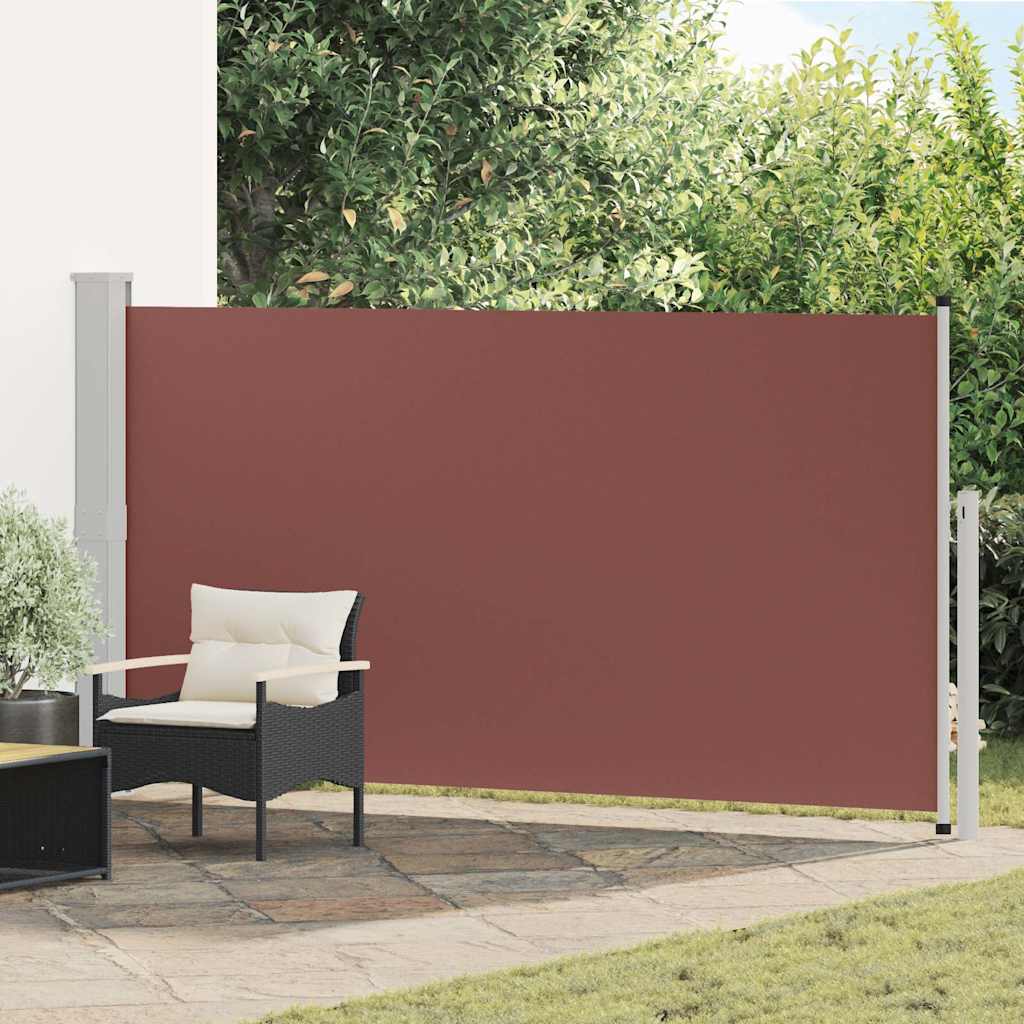 vidaXL Sivumarkiisi terassille 160 x 300 cm ruskea